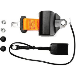 Ištraukiamas oranžinis saugos diržas 2 taškai su jungikliu SB2000330A