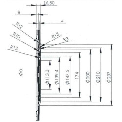 Sukamasis stalas 360° TS90270KR