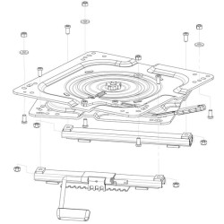 Sukamasis stalas 360° TS90270KR