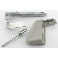 Svirties komplektas nugaros kampo reguliatorius Pilka G140675