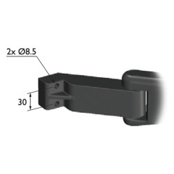 Veidrodis su laikikliu, kairysis CA6393001