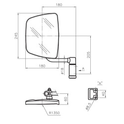 Pilnas veidrodis CA6169001