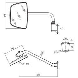 Pilnas veidrodis CA6561000