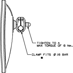 Veidrodžio galvutė 252x151 1200R 7182301A