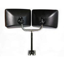 Aklosios zonos stiklo veidrodžiai ir 180° pasukamas laikiklis priekiniams tvirtinimams 951P105G32