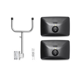 Aklųjų zonų stiklo veidrodžiai ir greito keitimo laikiklis priekiniams tvirtinimams 951V104G32