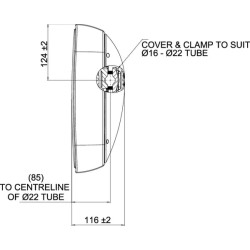 Nuotolinio valdymo pultas Veidrodis 7130014AM