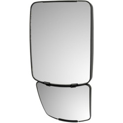 Šildomas padalintas veidrodis, 435 x 223 rankena, Ø 15 - 25 mm 13051502210