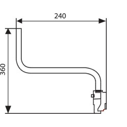 Veidrodinė rankena CA3001187