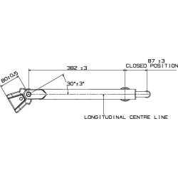 Teleskopinė rankena Rh 7260002A