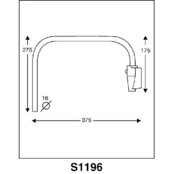 Veidrodinė rankena CA3001196