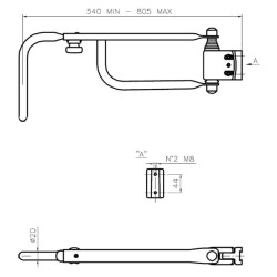 Plokščias veidrodinis teleskopas be veidrodžio CA6101031