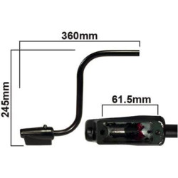 Kabinos veidrodėlio laikiklio svirtis VLD1104