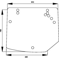 Galinis stiklas 6000106472