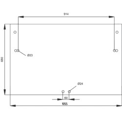 Galinis stiklas 134171115N