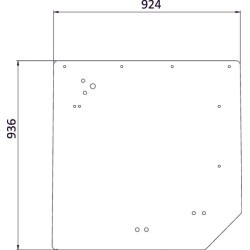 Galinis stiklas 0011014930N