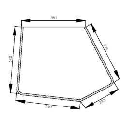 Durų stiklo dugnas 59117962