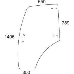Durų langas Kairysis 3203103N