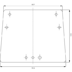 Priekinis stiklas 247810040401N