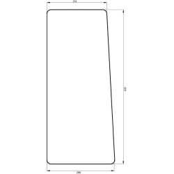 Apatinis priekinis stiklas 00097697020N