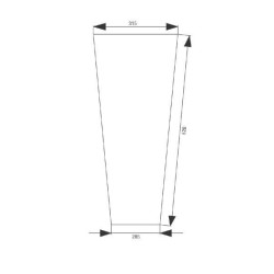 Priekinio stiklo apatinis 59117938