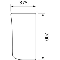 Priekinis langas Apatinis CNH 84218212