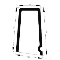 Šoninio stiklo viršus 524810011210