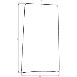 Šoninis stiklas 00097703010N