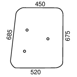 Šoninis langas D7704