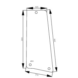 Šoninis langas D6917