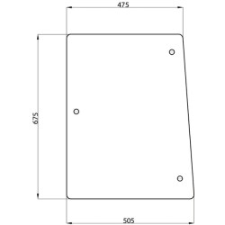 Šoninis langas D6005