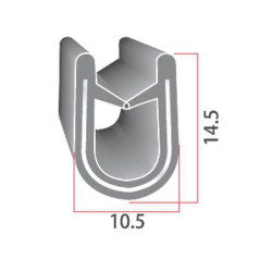 Stiklo kraštas 20 m CA0405