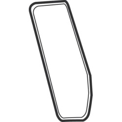 Durų stiklas guminis kairysis 5130881