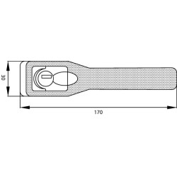 Durų rankena E291500210019