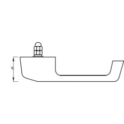 Durų rankena E291500210019