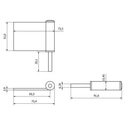 Vyriškas vyris dešinysis TX4759
