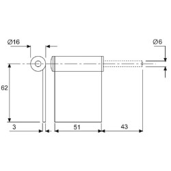 Vyriškas vyris dešinysis TX4759