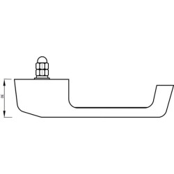 Durų rankena G816810030080