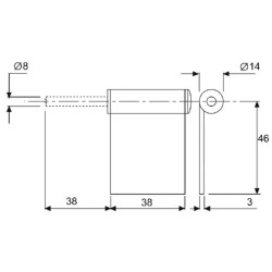Vyriškas vyris kairysis TX4762