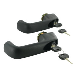 Durų rankenų komplektas rakinamas AL71345