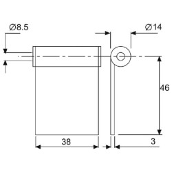 Moteriškas vyris kairysis / dešinysis TX4764