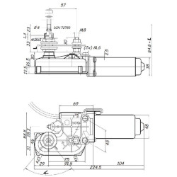 Valytuvo variklis 31658652BI0