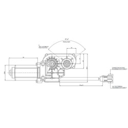 Valytuvo variklis 12V 90° velenas L:72.4mm Ø10mm (tipas 316) 31644652BI0T