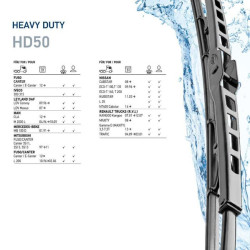 Valytuvo šluostė WT20 500mm 9XW184107201