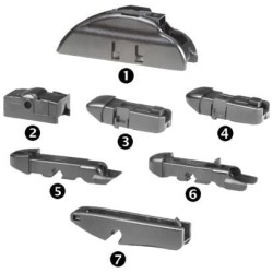 Valytuvo šluostė WBU20 500mm 9XW197765201