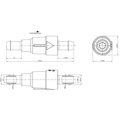 Atbulinis vožtuvas 100516039C0C