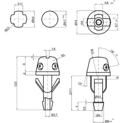 Antgalis rėmui 121500539C0