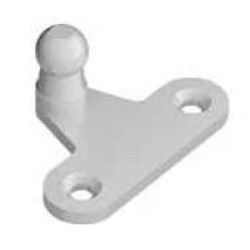 Dujinių spyruoklių ir amortizatorių laikiklis CA7592TM