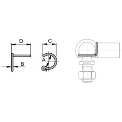 Spyruoklinis segtukas S8 CA7180508