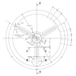 Vairas Ø300mm 24.52 stebulė 00320180